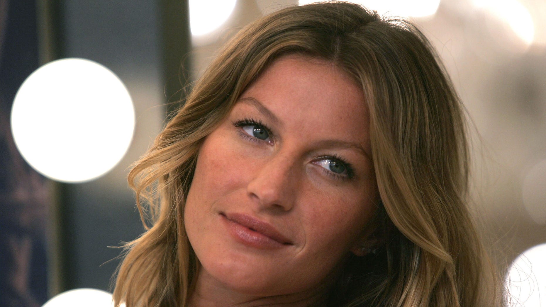 Model Gisele Bündchen was stopped for speeding but given a verbal warning.