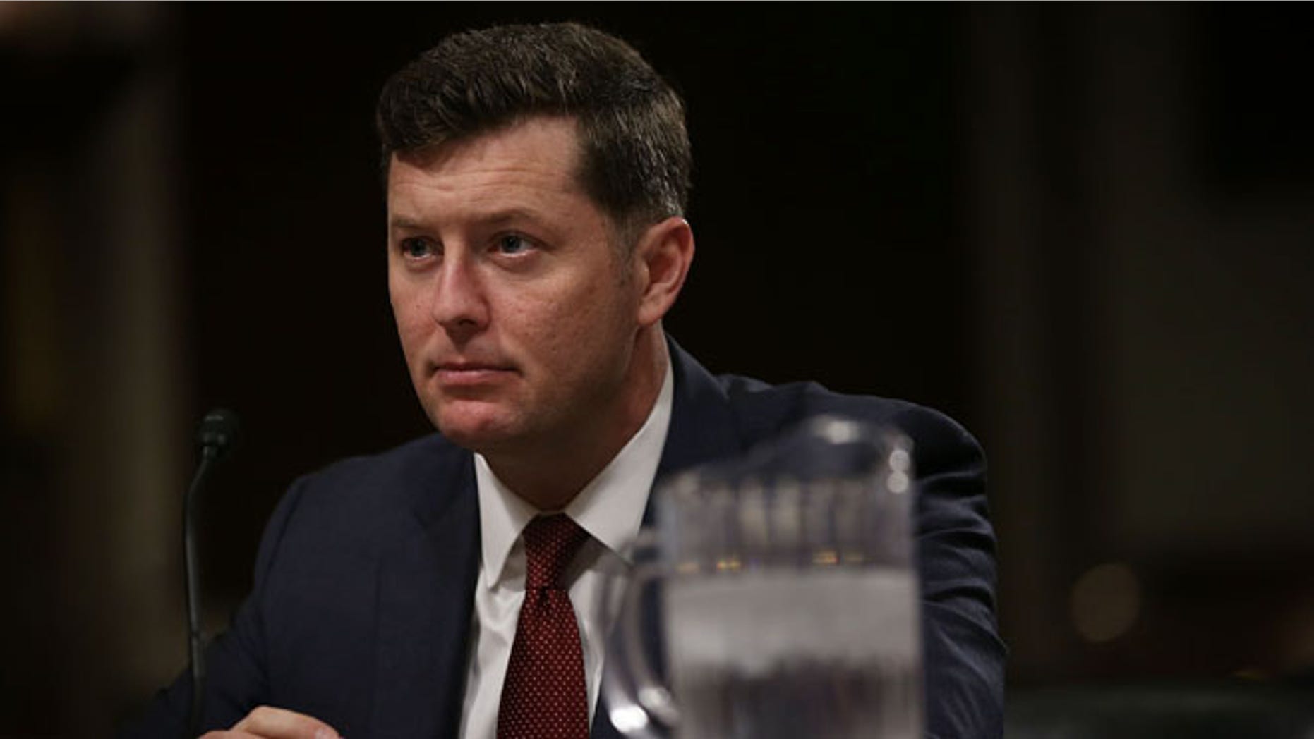 WASHINGTON, DC - APRIL 07: Acting U.S. Secretary of the Army Patrick Murphy testifies during a hearing before the Senate Armed Services Committee on Capitol Hill on April 7, 2016 in Washington, DC. The committee held a hearing on "Posture of the Department of the Army." (Photo by Alex Wong/Getty Images)