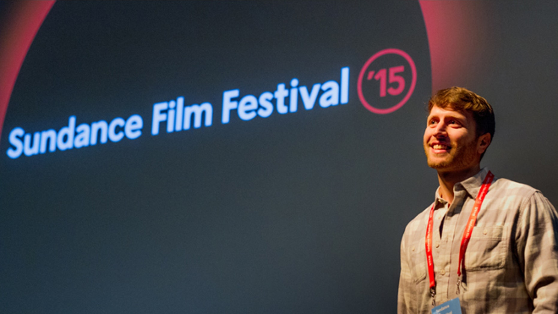 Director Matthew Heineman speaks to audience after premiere of "Cartel Land" at the Sundance Film Festival.