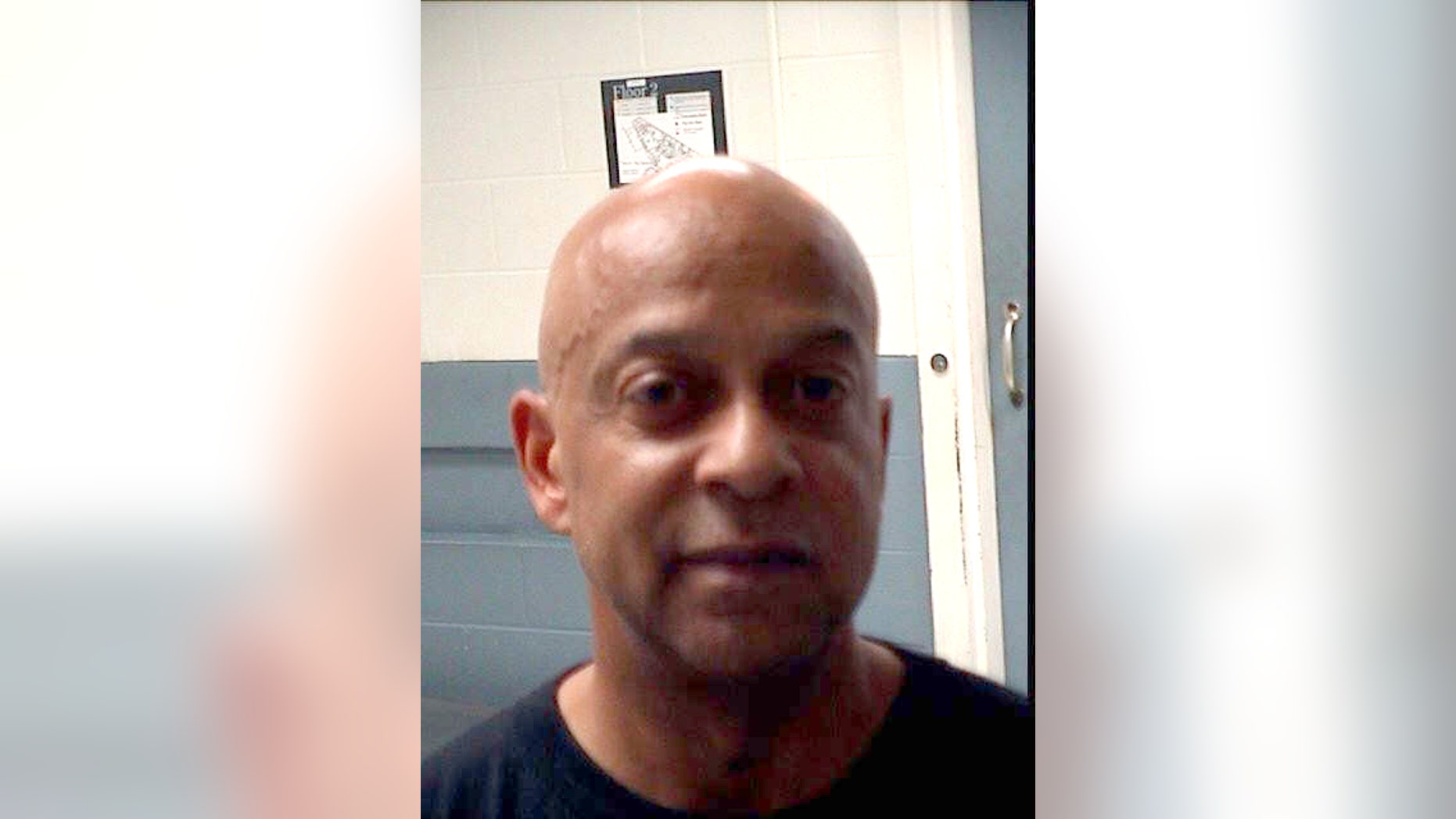 DeKalb County Sheriff Jeffrey Mann is seen in an undated photo provided by the Atlanta Department of Corrections. Mann was arrested Saturday, May 7, 2017, on indecency, obstruction charges after he exposed himself to a police officer in an Atlanta park and then led the officer on a foot chase, according to a police report. (Atlanta Department of Corrections via AP)