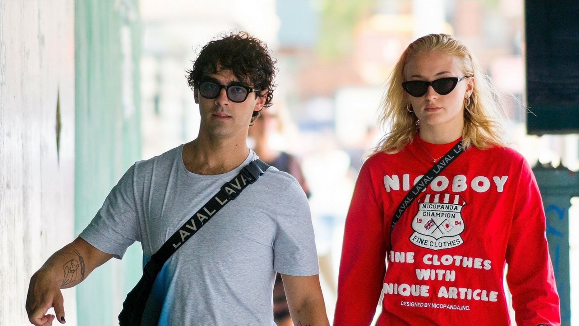 “Game of Thrones” star Sophie Turner explained why she was photographed crying while walking with Joe Jonas in New York City on Wednesday, August 15, 2018.