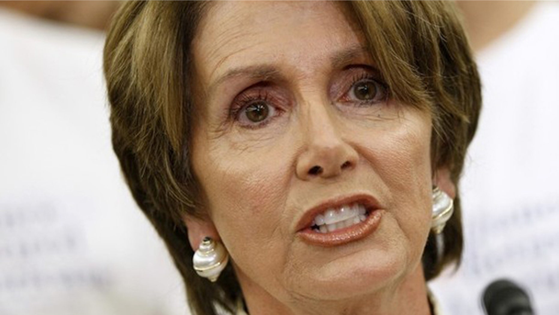 July 11, 2012: House Minority Leader Nancy Pelosi speaks on Capitol Hill in Washington.