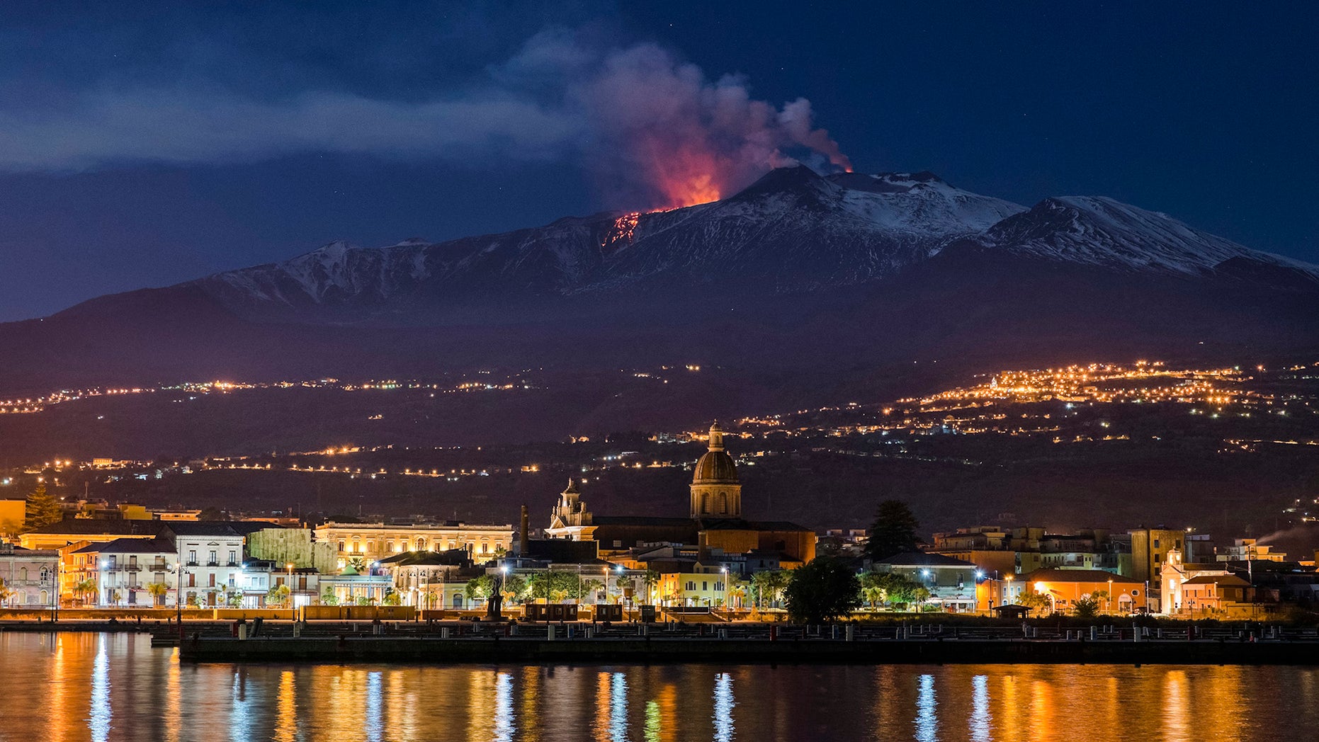 Mount Etna in Sicily is sliding into Mediterranean Sea ...