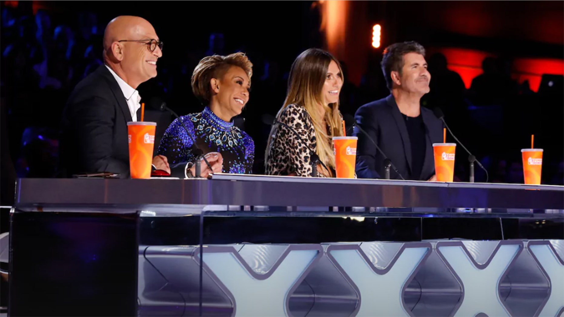 'America's Got Talent' judges Howie Mandel, Mel B, Heidi Klum and Simon Cowell