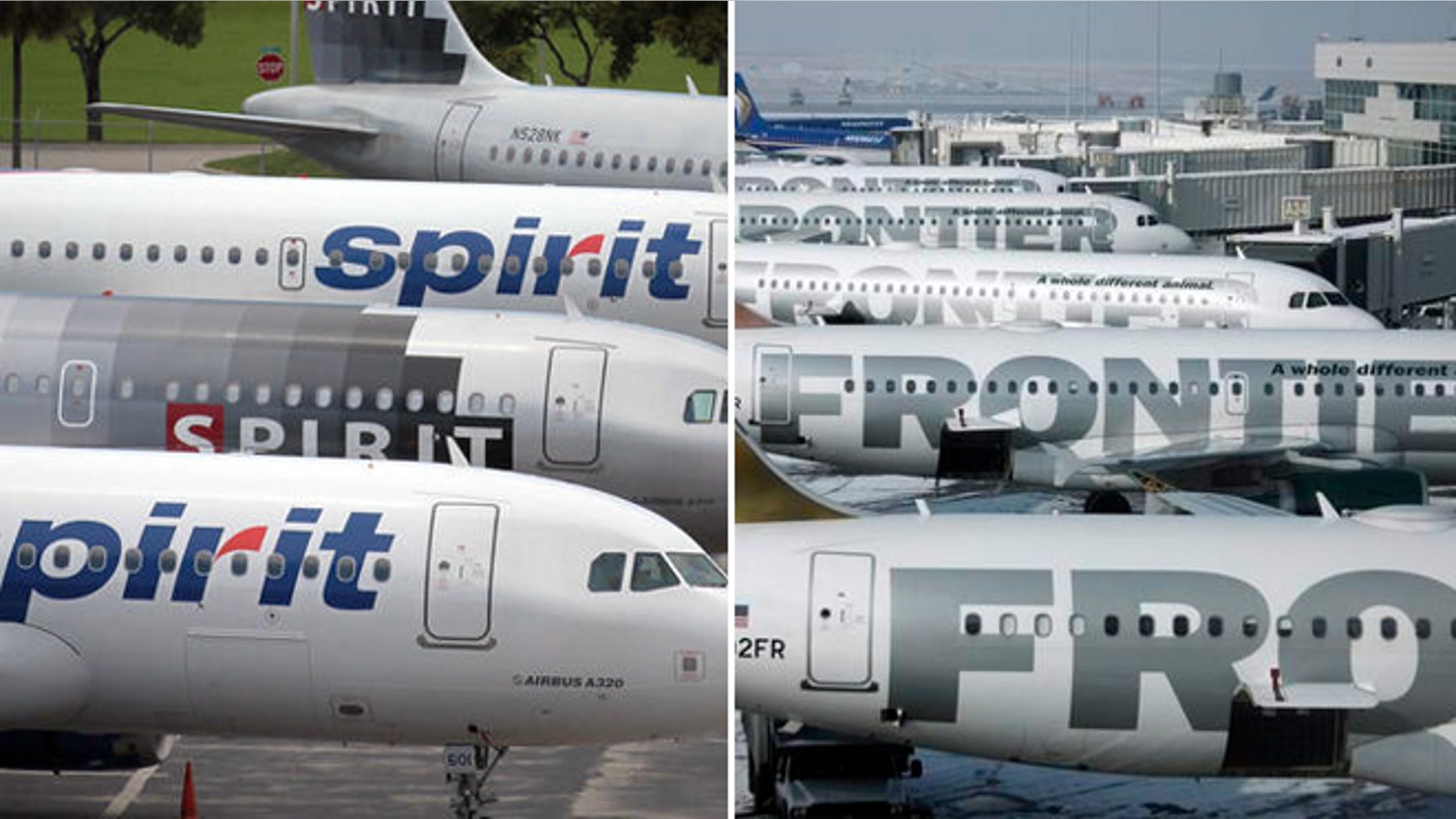 But Spirit and Frontier are the target of particular scorn by consumers, with scores of 54 and 58, respectively.