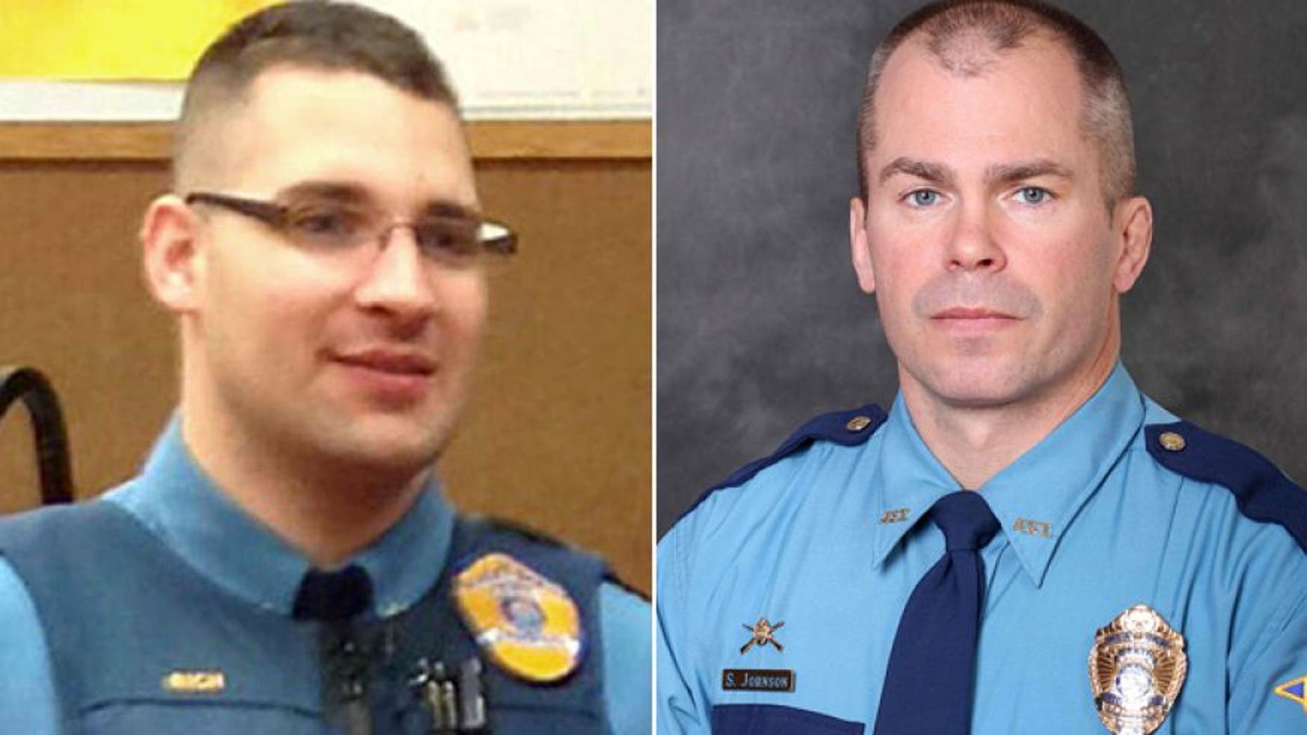 These undated photos released by the Department of Public Safety show Alaska State Trooper Gabriel "Gabe" Rich and Sgt. Patrick "Scott" Johnson.AP/DEPARTMENT OF PUBLIC SAFETY