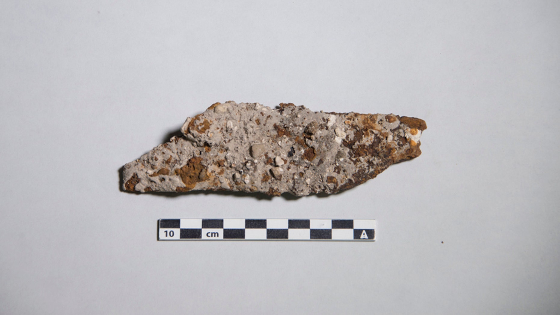 The sword fragment (Reimagine the Alamo).