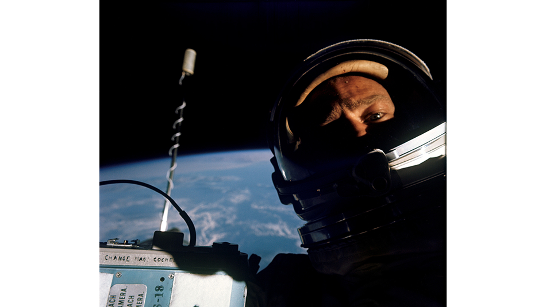 Buzz Aldrin Commemorates His First Ever Spacewalk With Historic Selfie Fox News 