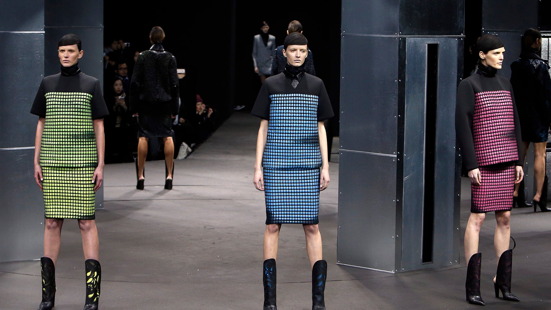 Feb 8, 2014. The Alexander Wang Fall 2014 collection is modeled during Fashion Week in New York.