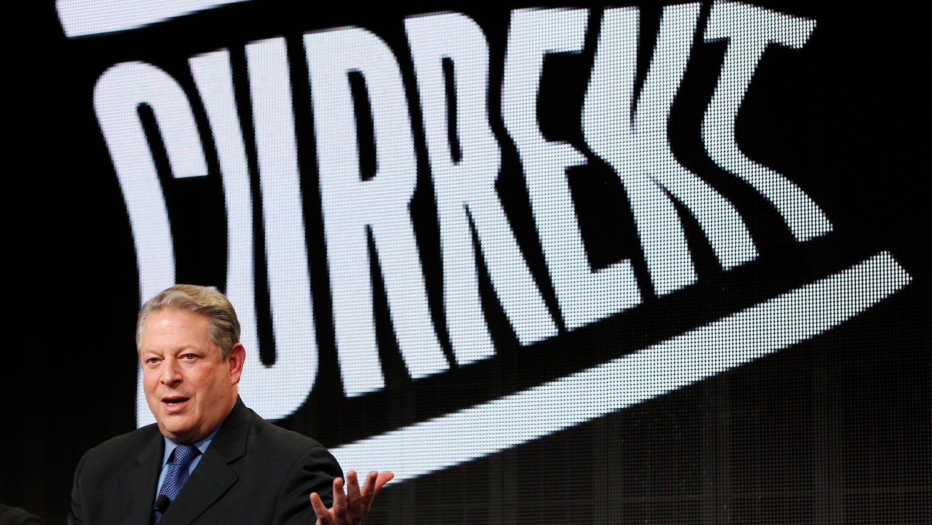 FILE: Former Vice President Al Gore, Current TV Chairman and Co-Founder, participates in the Television Critics Association Winter Press Tour in Pasadena , Calif.