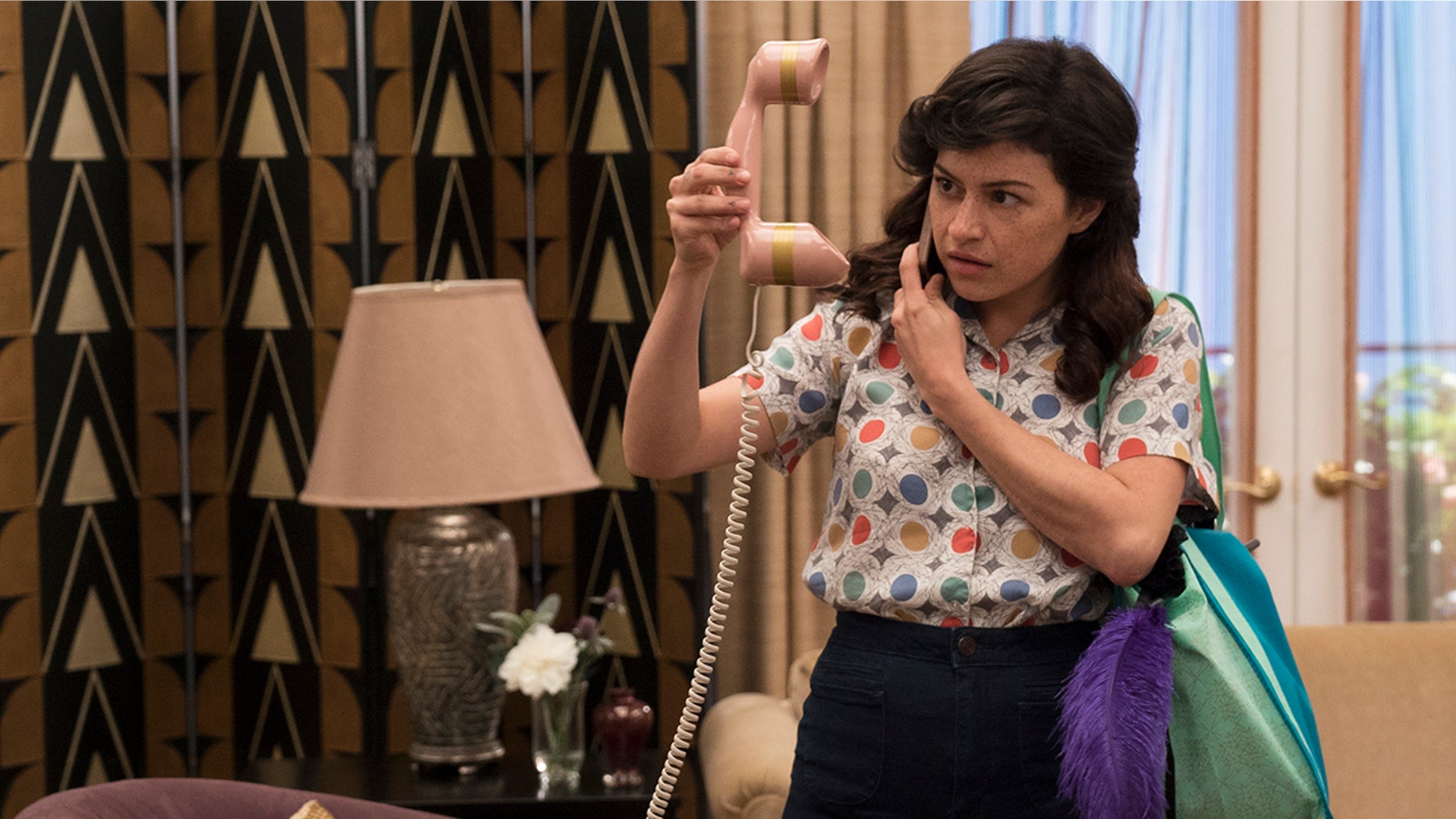 Alia Shawkat is pictured in a scene from the new season of "Arrested Development."