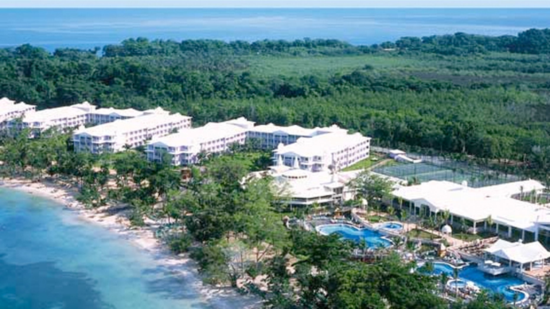 ClubHotel Riu Negril in Jamaica is right on the beach, but the place to be is by one of the umbrella-shaded loungers around the two gigantic pools.