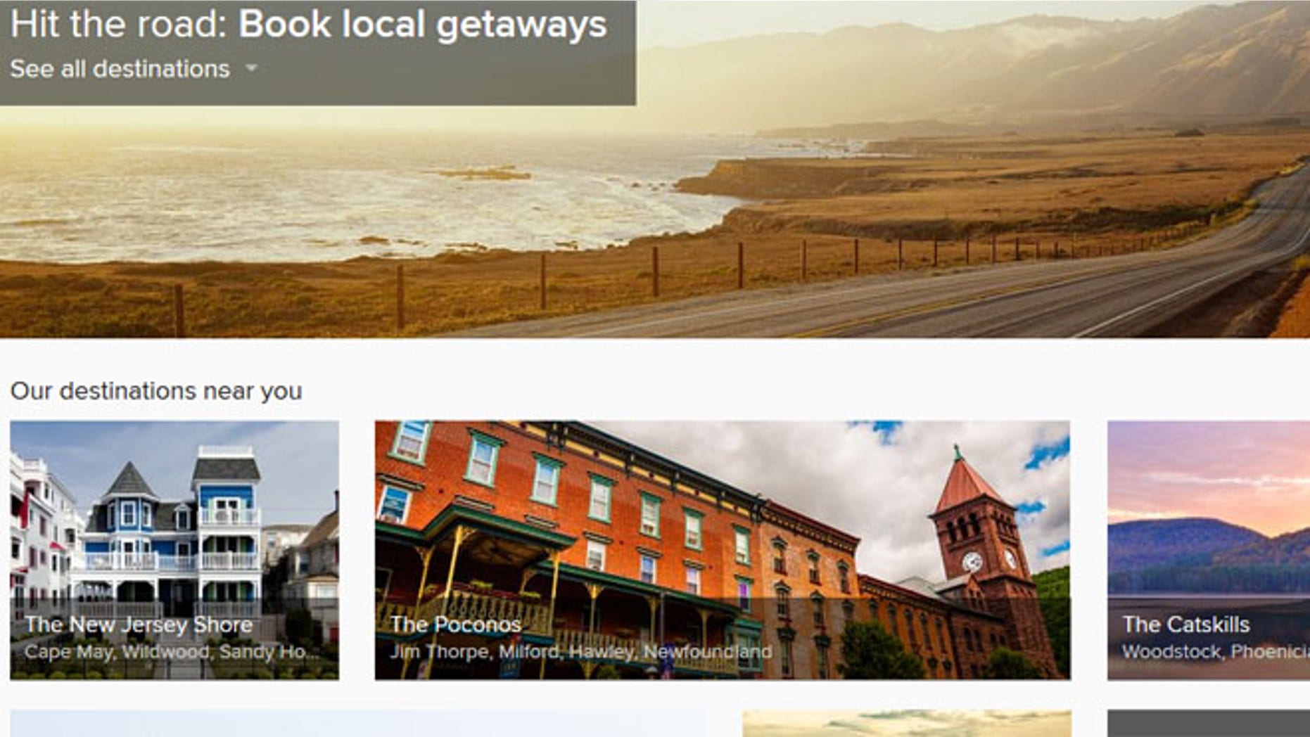 Amazon Destinations currently features hotel selections in three U.S. metro areas: L.A., New York and Seattle, the company says.