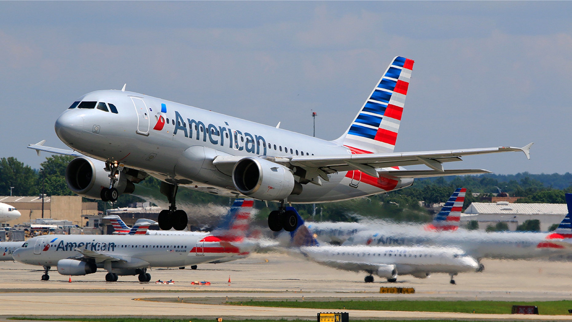 The American Airlines employee said he merely forgot to remove them.