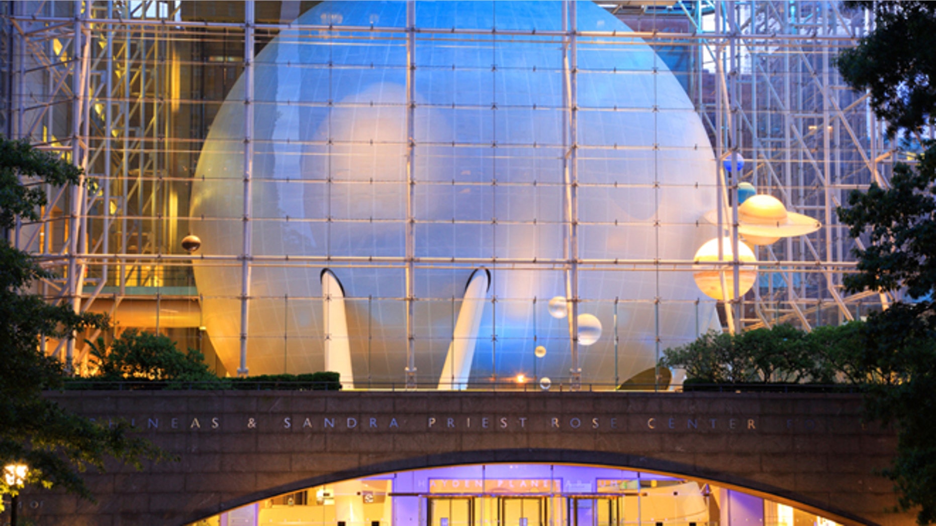 The Rose Center for Earth and Space at the American Museum of Natural History in New York