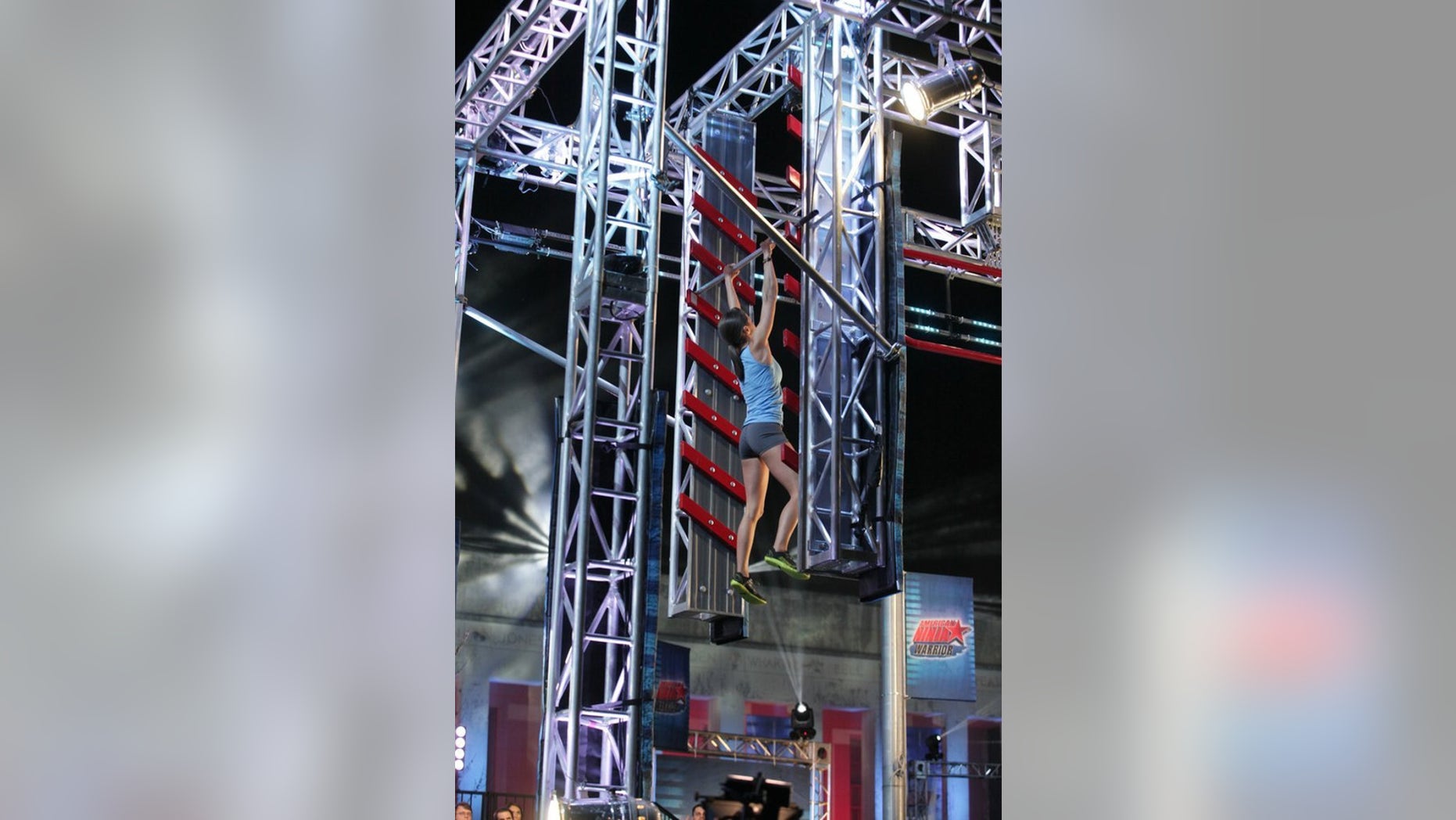 AMERICAN NINJA WARRIOR -- "Dallas" -- Pictured: Kacy Catanzaro -- (Photo by: Peter Larsen/NBC)