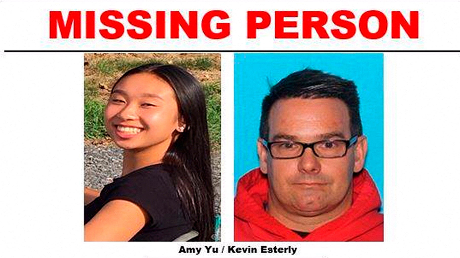 Police believe Amy Yu “willingly” flew from Philadelphia International Airport to Dallas, and ultimately to Cancun, Mexico, with Kevin Esterly.