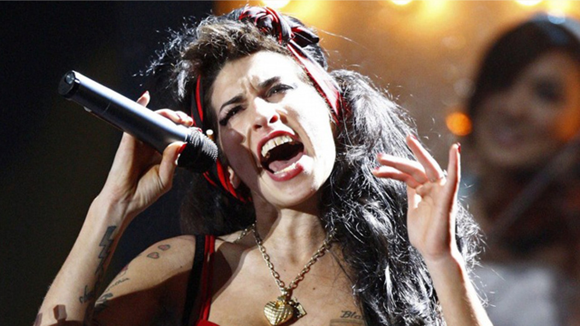 FILE PHOTO: British singer Amy Winehouse performs at the Brit Awards at Earls Court in London.