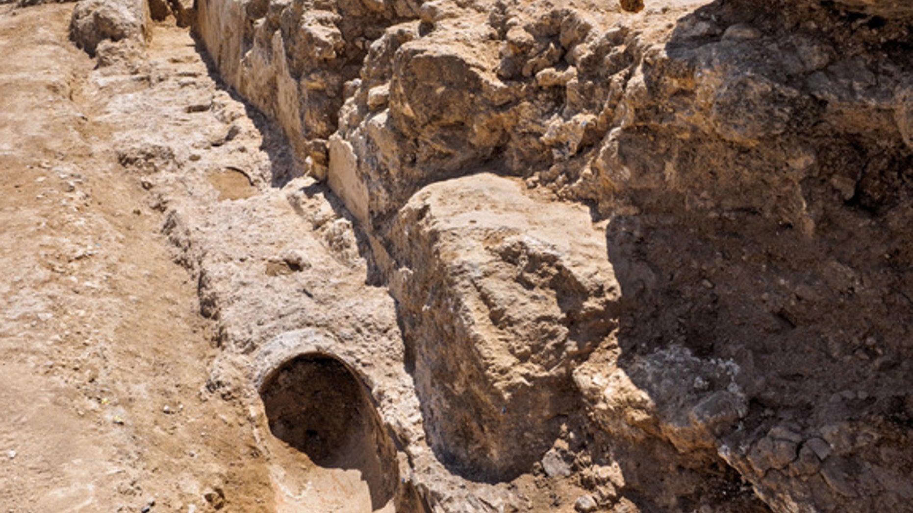 The 13-mile-long aqueduct carried water into Jerusalem.