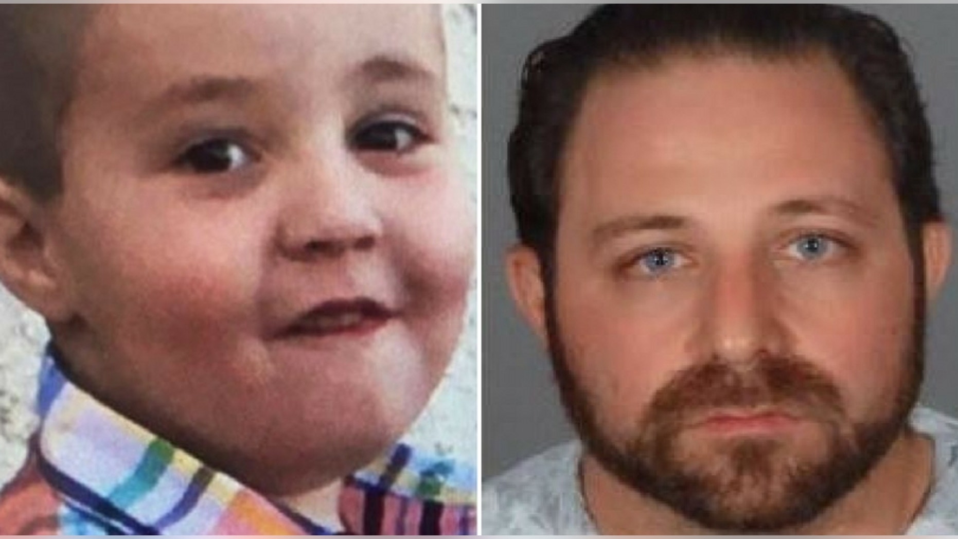The body of Aramazd Andressian Jr. (left) was found on Friday. His father, Aramazd Andressian Sr. (right) was arrested and charged with murder. (South Pasadena Police Department)
