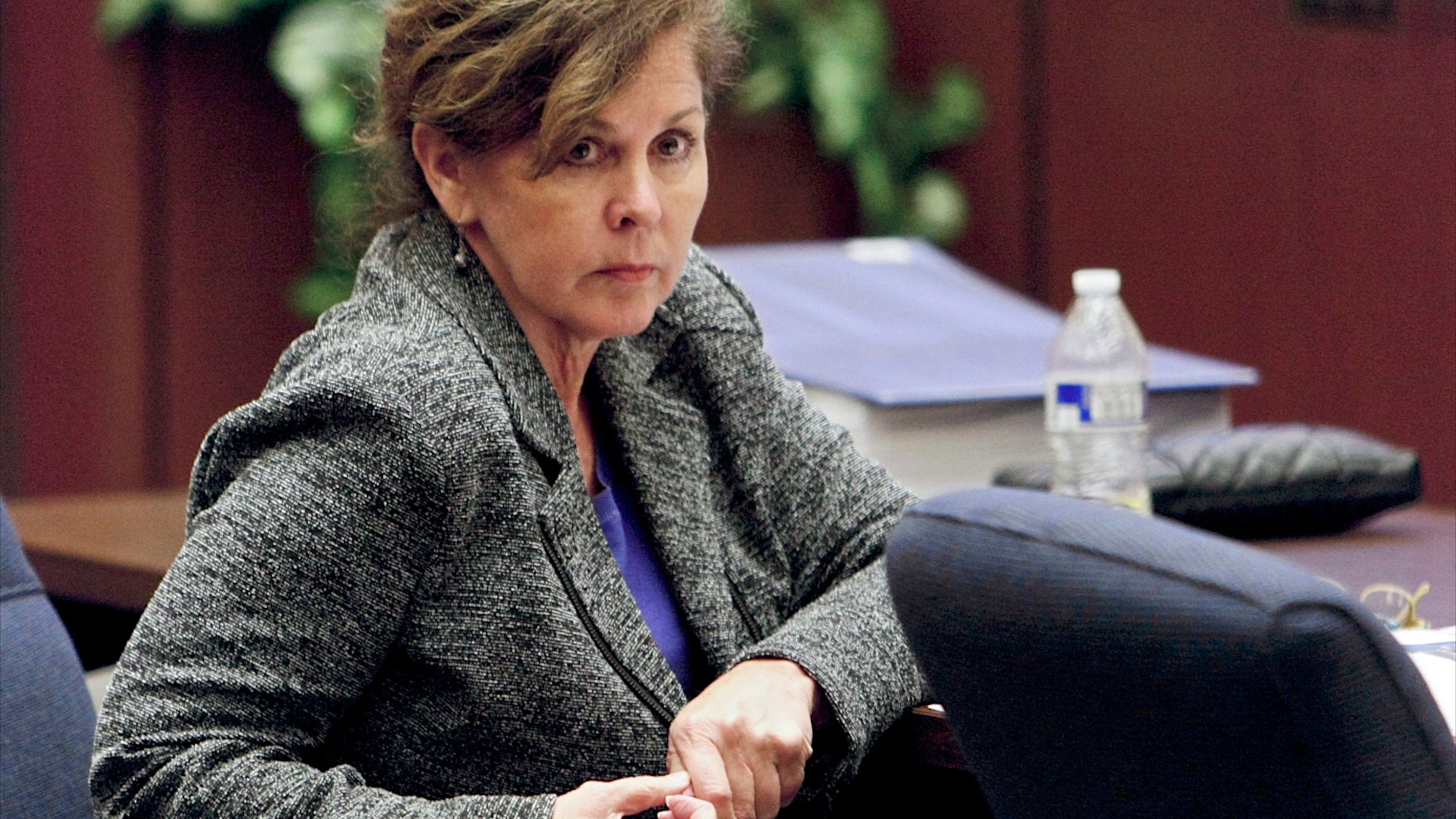 Oct. 23, 2013: Former assistant city manager of Bell, Calif., Angela Spaccia appears in Los Angeles Superior Court.