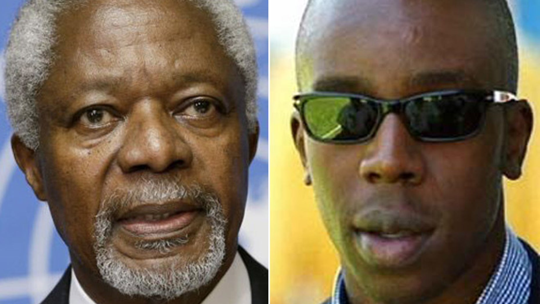 Kofi Annan, (l.), was UN general secretary when his son, Kojo, (r.), was accused of wrongdoing in the oil-for-food program.