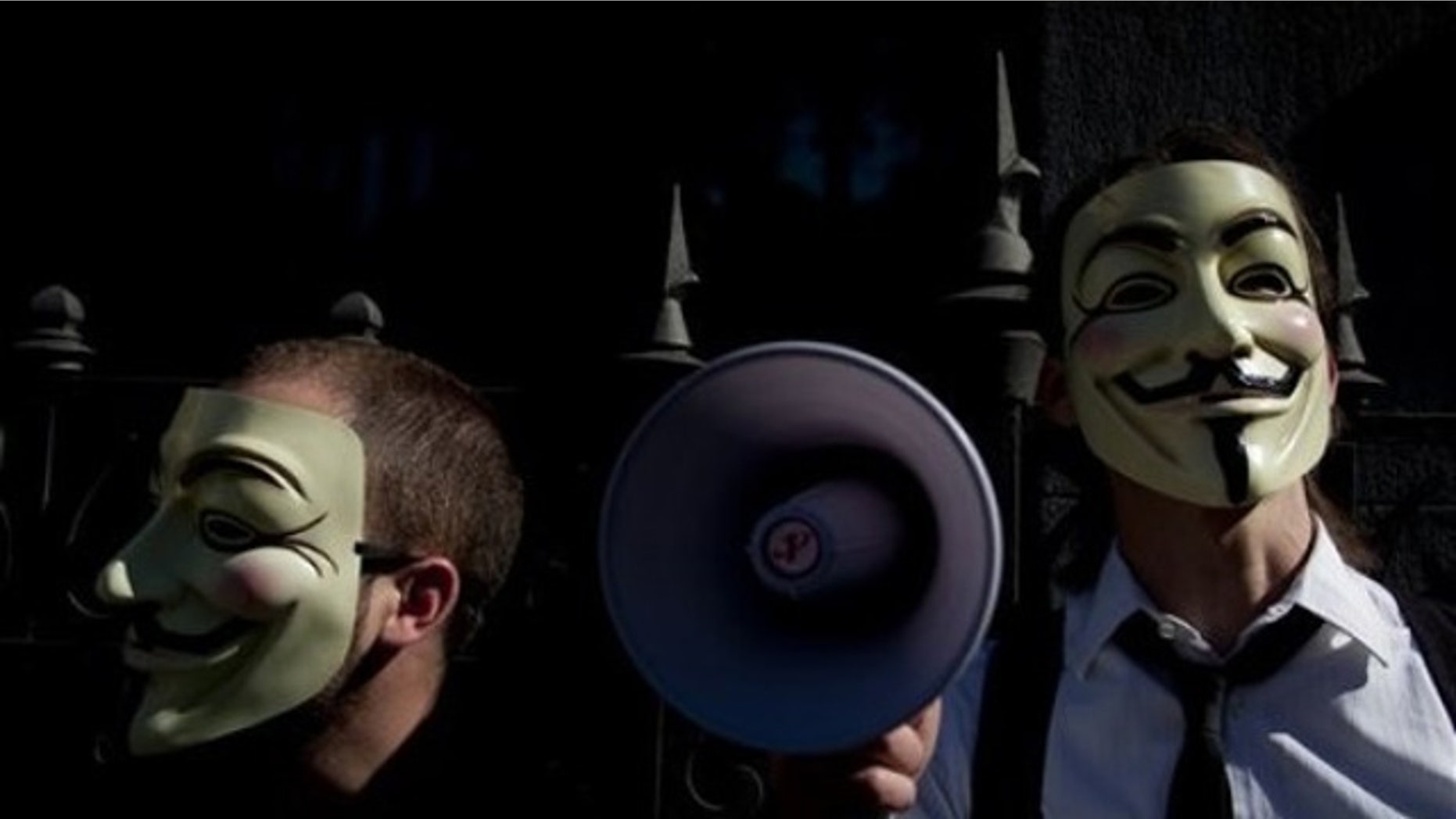 Hacker collective 'Anonymous' (pictured) breached security firm Stratfor in December.