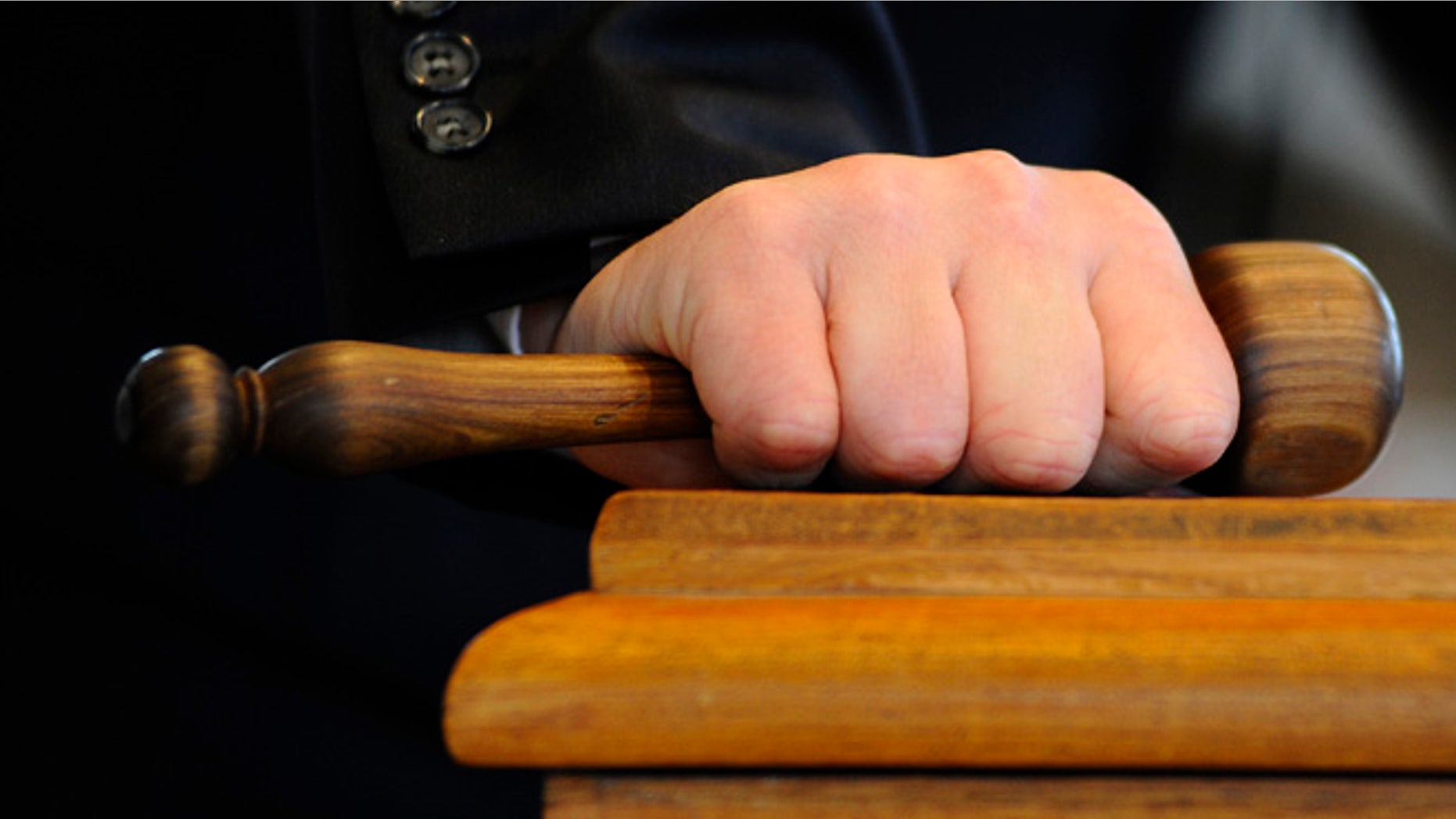 NEWMARKET, ENGLAND - OCTOBER 08: Auctioneers gavel at Tattersalls yearling sales on October 08, 2013 in Newmarket, England. (Photo by Alan Crowhurst/Getty Images)