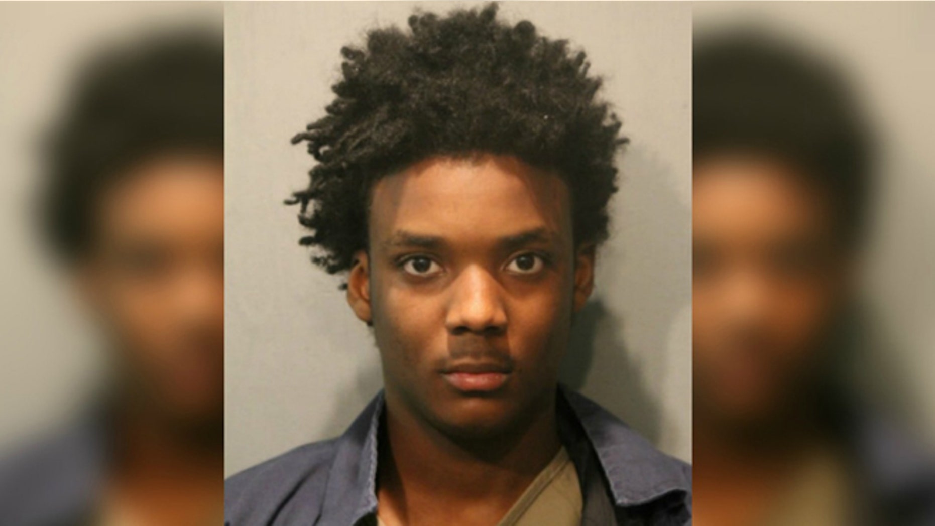 Mugshot for Anthony Moore, 18, charged with murder of Chicago police officer's son.