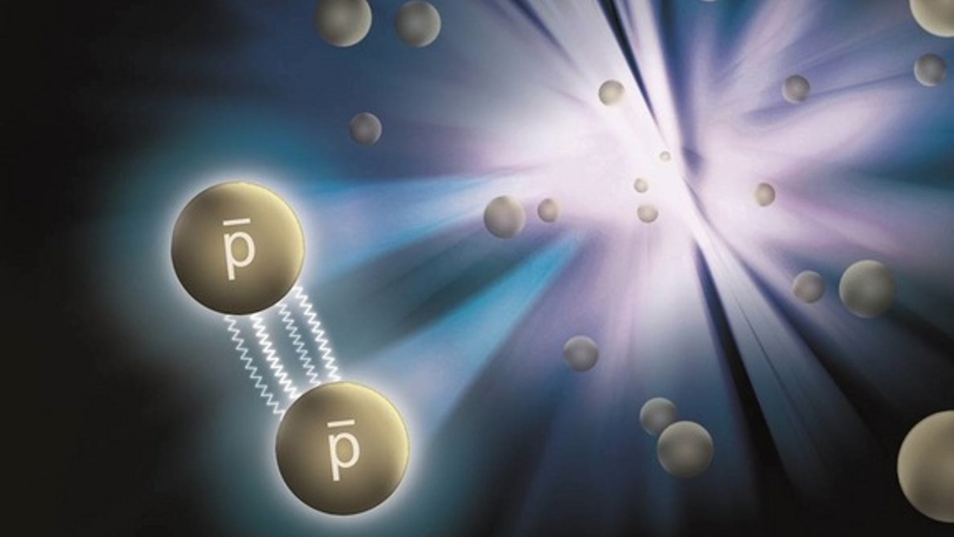 Scientists at Brookhaven National Laboratory studied the attractive force between antiprotons, giving physicists new ways to look at the forces that bind matter and antimatter.