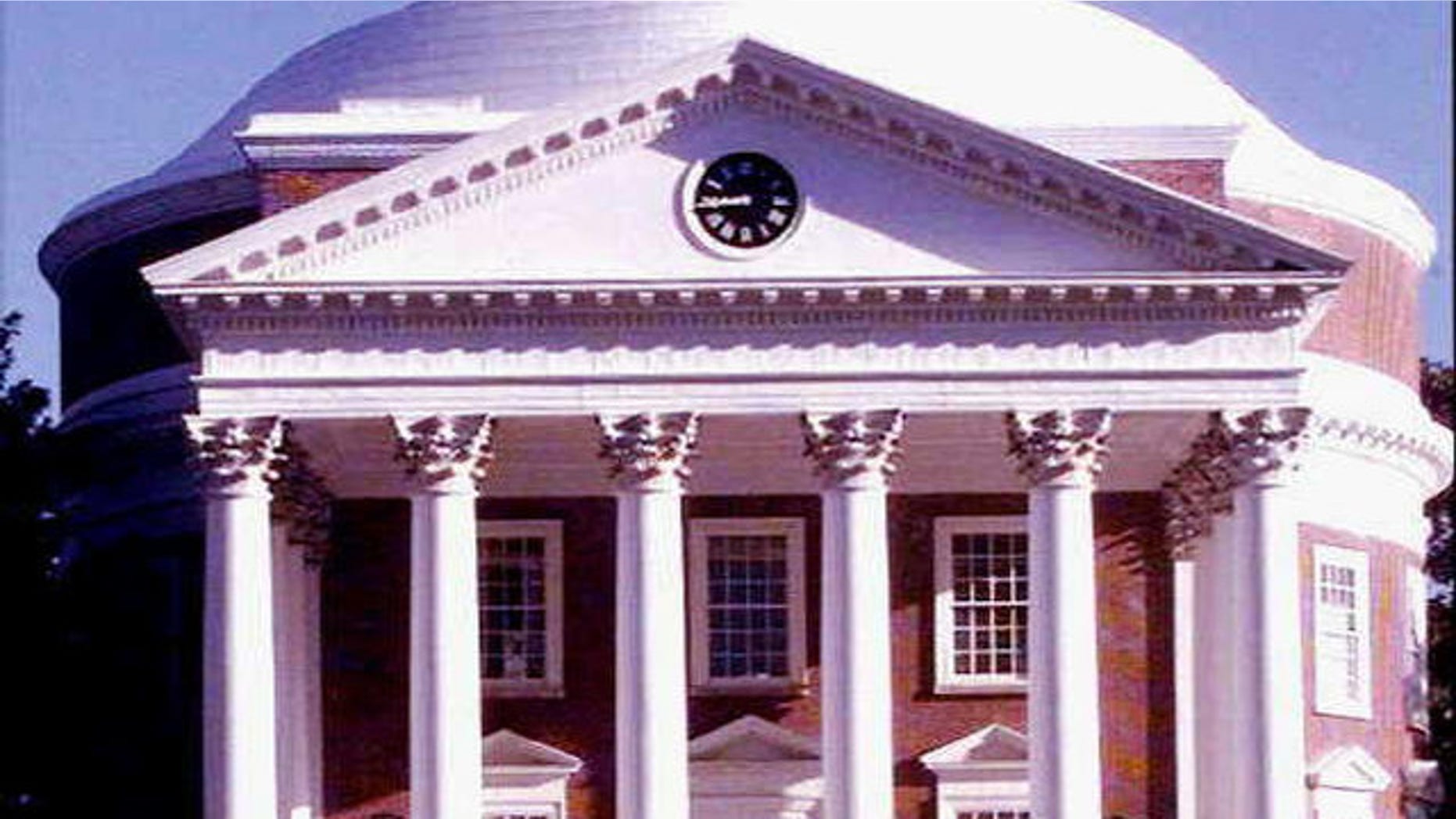 University of Virginia building on campus