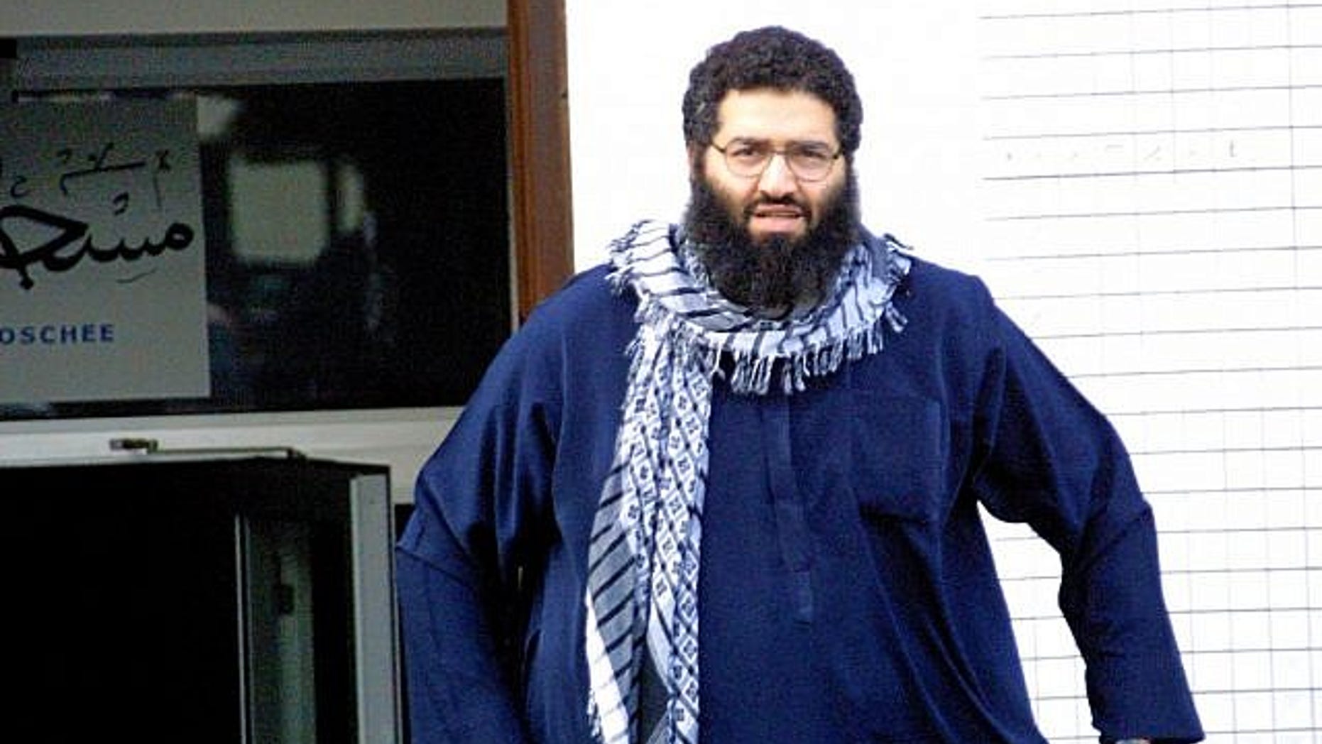 Oct. 3, 2001: Mohammed Haydar Zammar leaves a mosque in Germany.