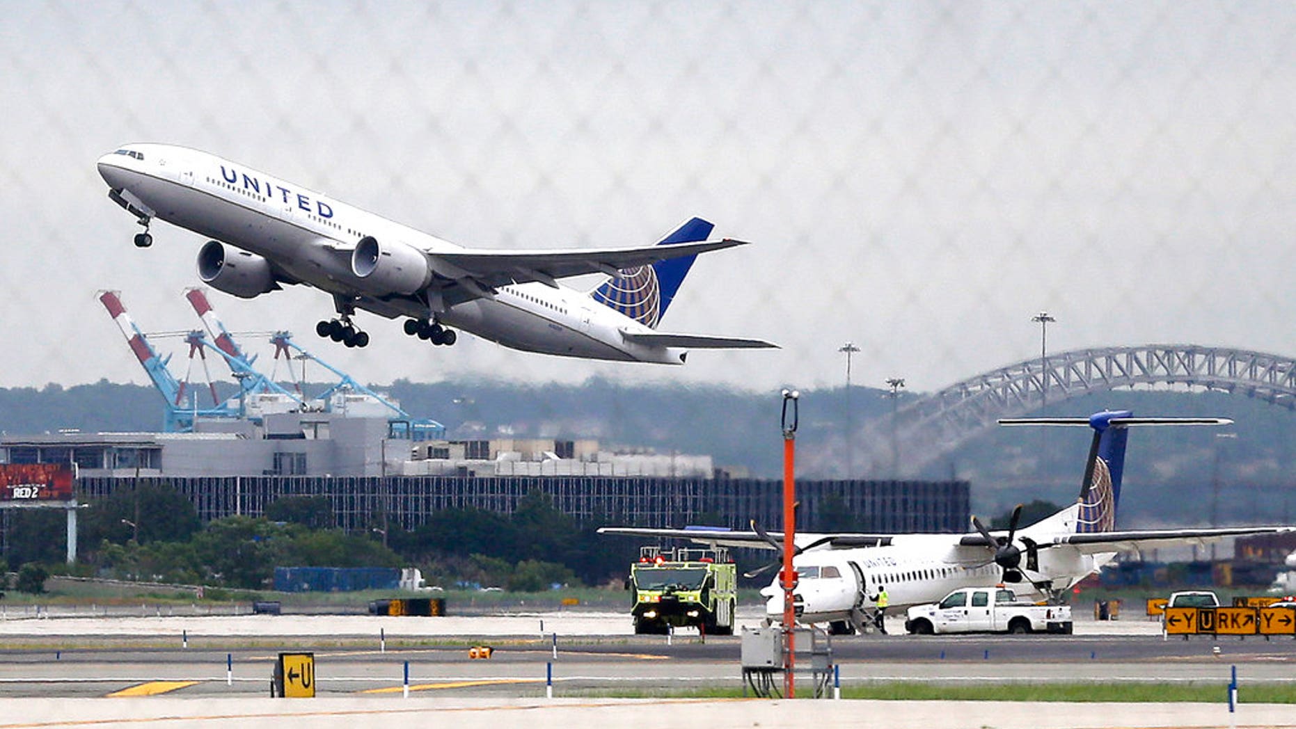 United Airlines is being sued after a Texas airport employee dropped a passenger while carrying her.