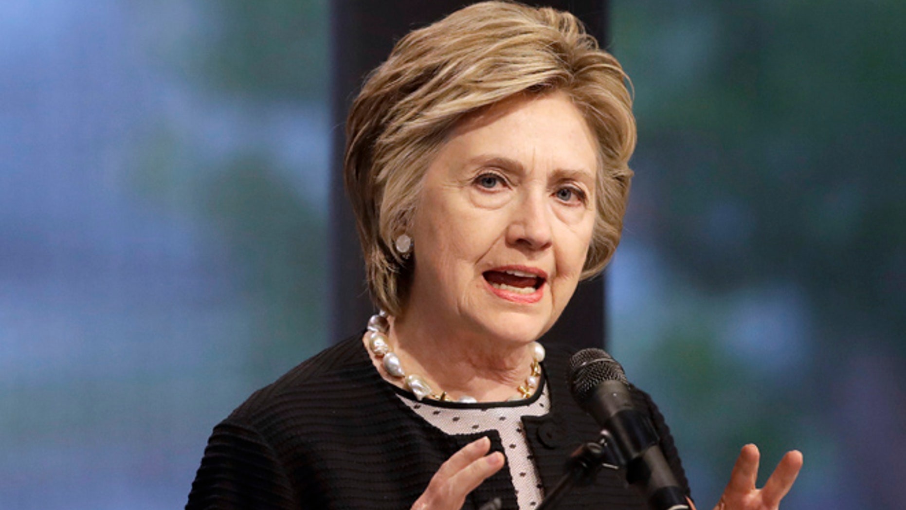 Former Democratic presidential candidate Hillary Clinton referred to President Trump in an interview Friday as a “sexual assaulter” before dismissing the past allegations of sexual impropriety against her husband as old news.