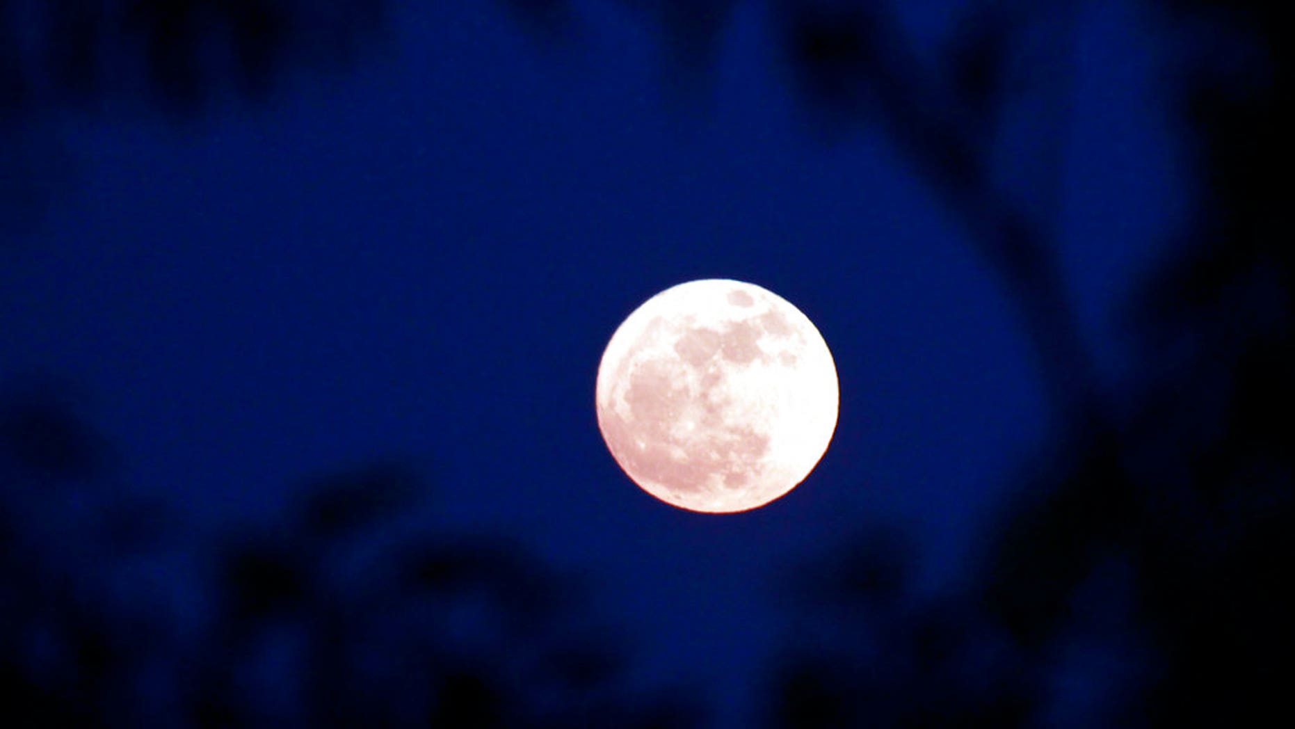 The Supermoon seen from Naypyitaw, Burma, on Sunday.