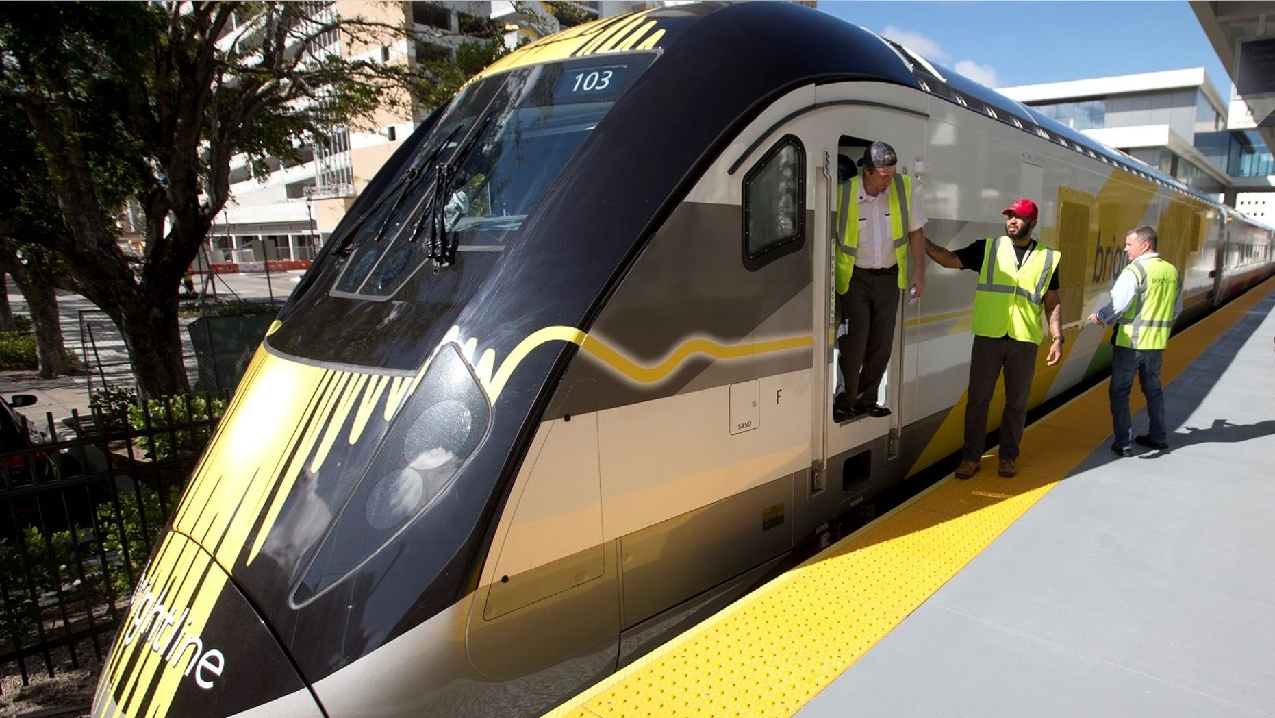 The Brightline train doing a preview run struck and killed a Florida woman attempting to beat the train.