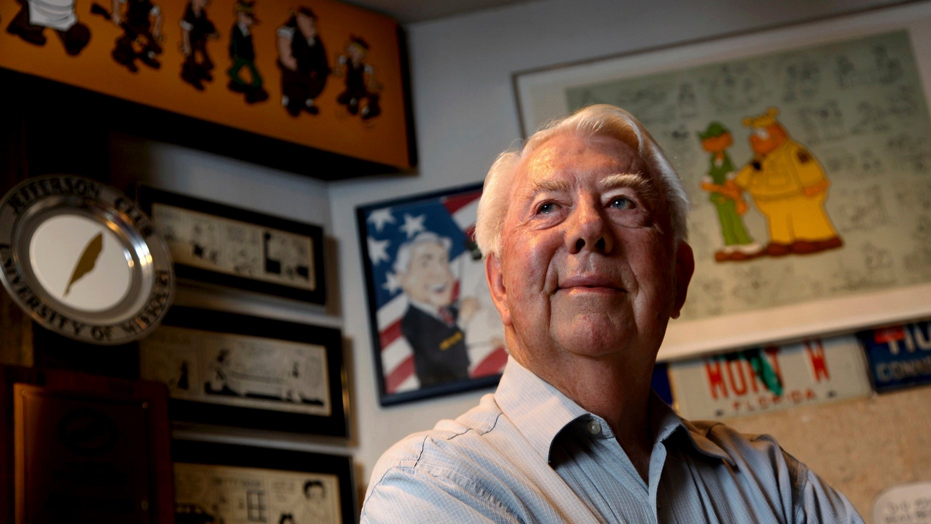 Mort Walker, the artist and author of the Beetle Bailey comic strip, died Saturday at age 94, his family confirmed.