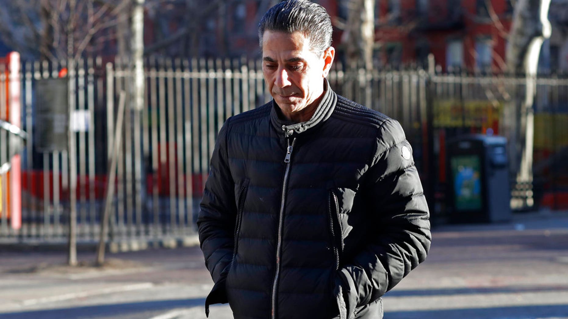 Joseph "Skinny Joey" Merlino, 55, was reprimanded by a judge for greeting a juror by name outside his federal trial.