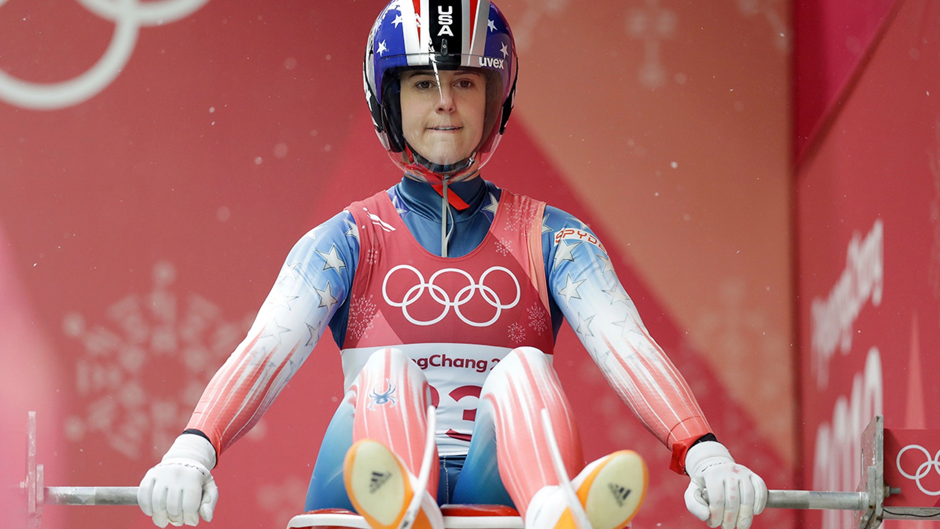 American luger Emily Sweeney suffered a horrific crash in her final run at the 2018 Winter Olympics in Pyeonchang, South Korea.