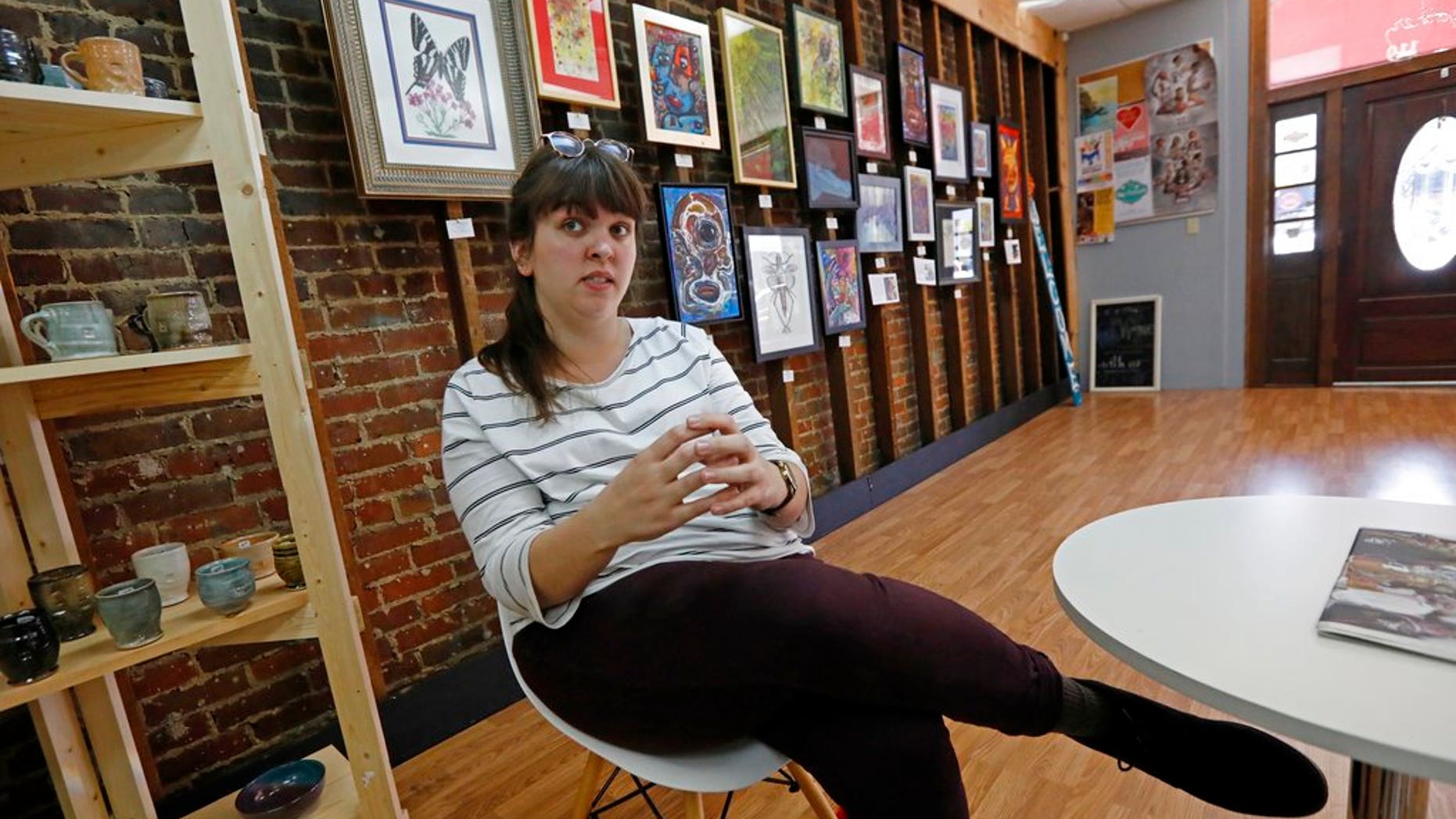 Bailey McDaniel, 22, is an organizer with LGBT group Starkville Pride.