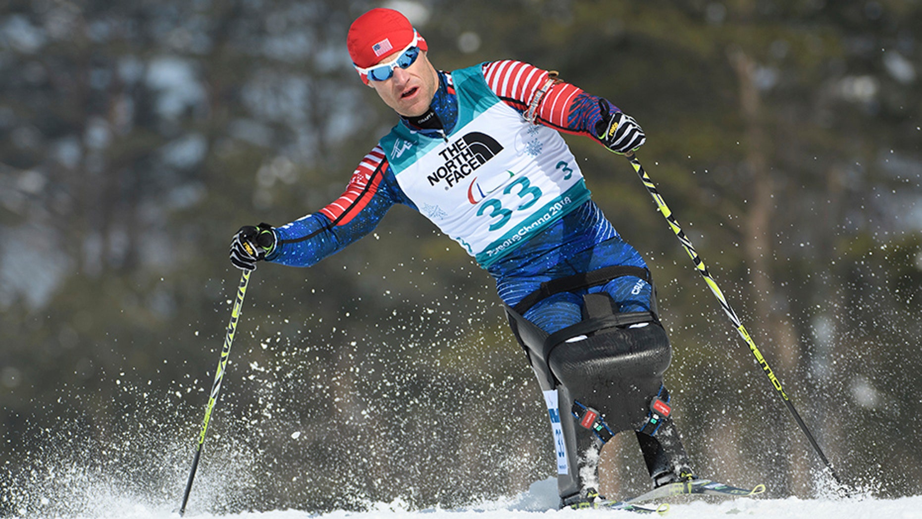 Dan Cnossen earned a gold medal in the first men's biathlon event of the PyeongChang Paralympics.
