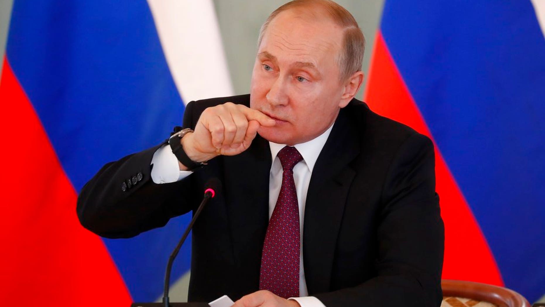 Vladimir Putin called accusations that Russia poisoned an ex-spy and his daughter "nonsense."