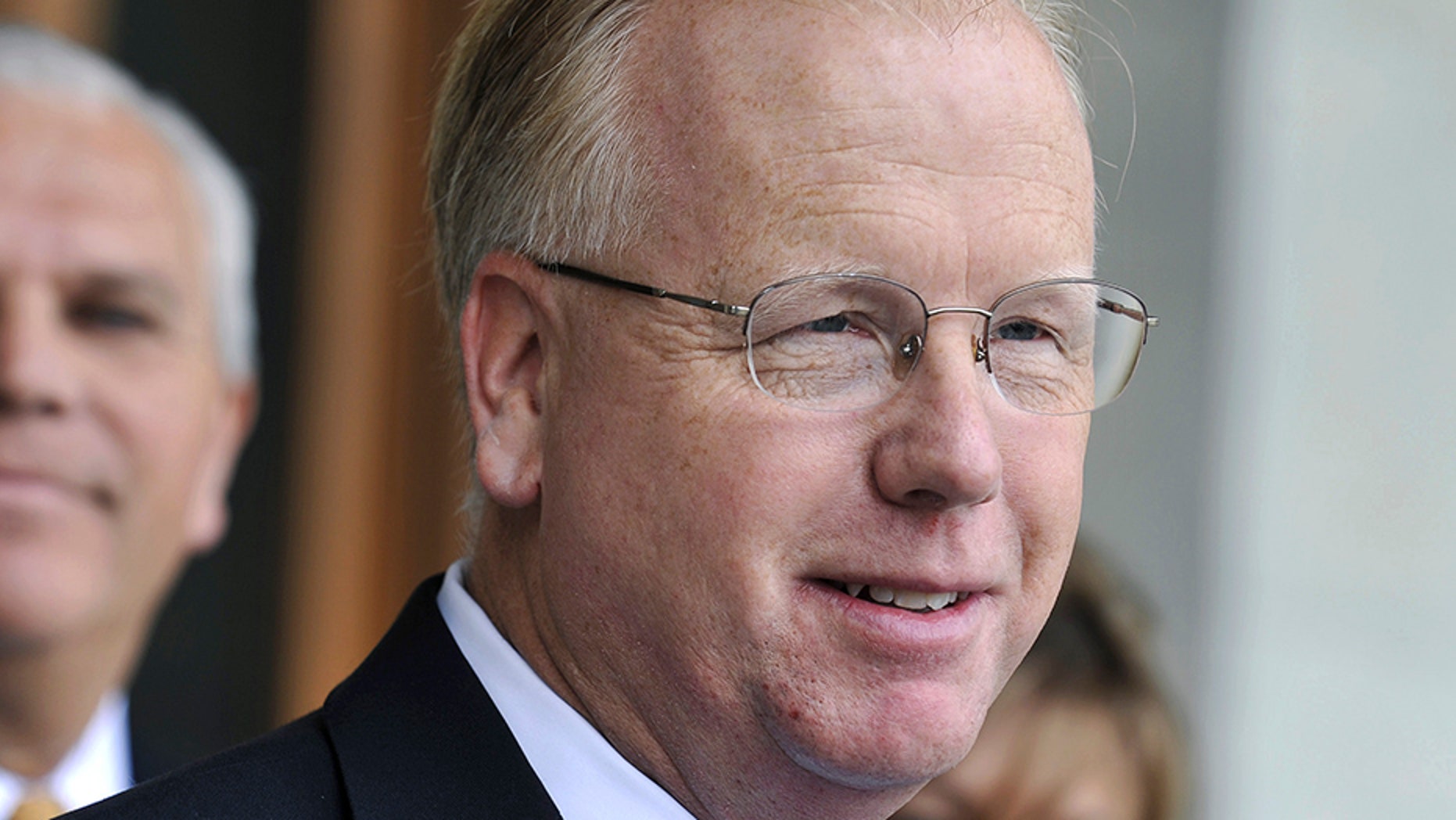 Danbury Mayor Mark Boughton , who is running for governor in Connecticut, was rushed to a hospital after collapsing during a meet-and-greet event.
