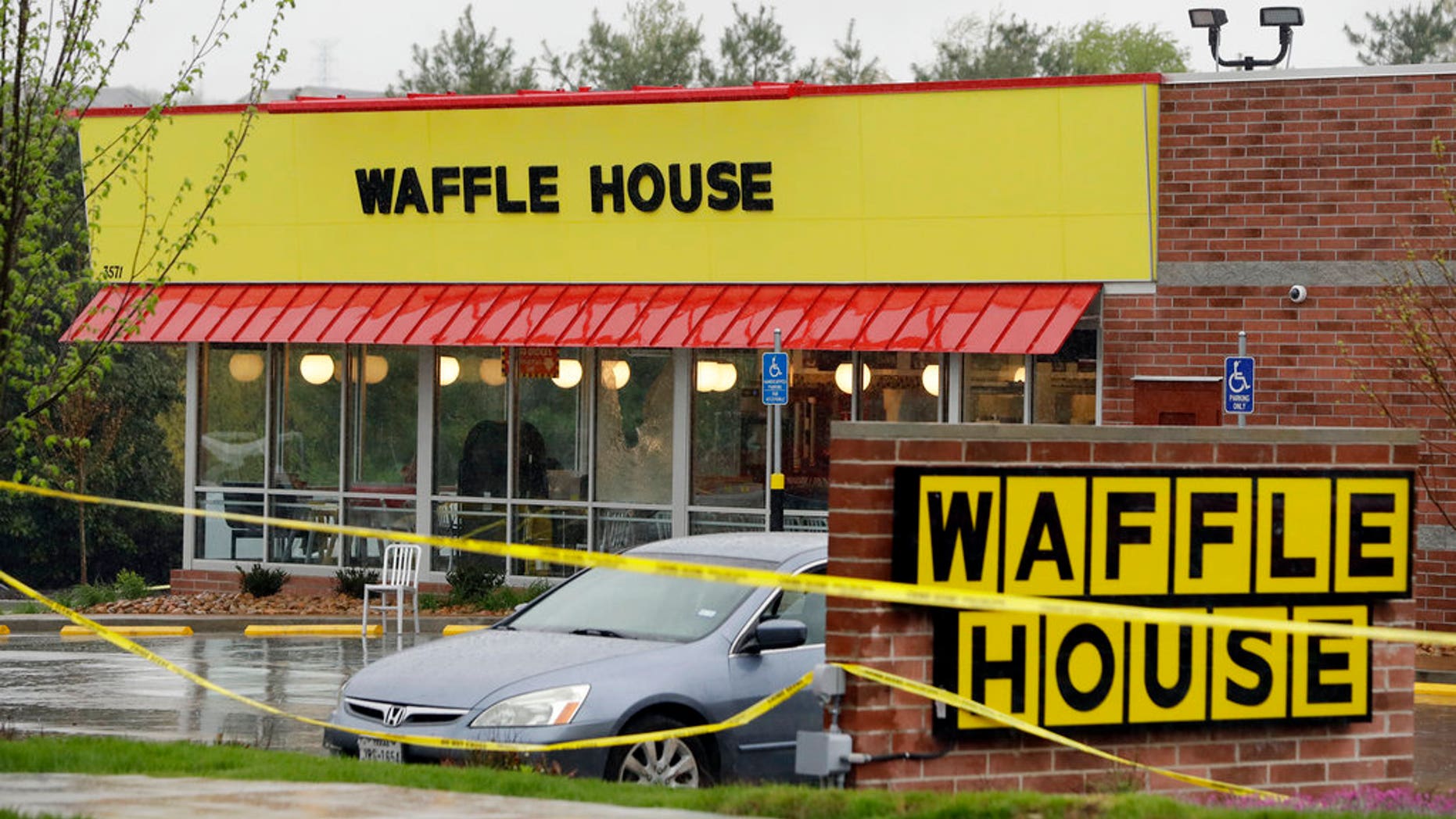 Four people were killed in the Waffle House on Sunday.