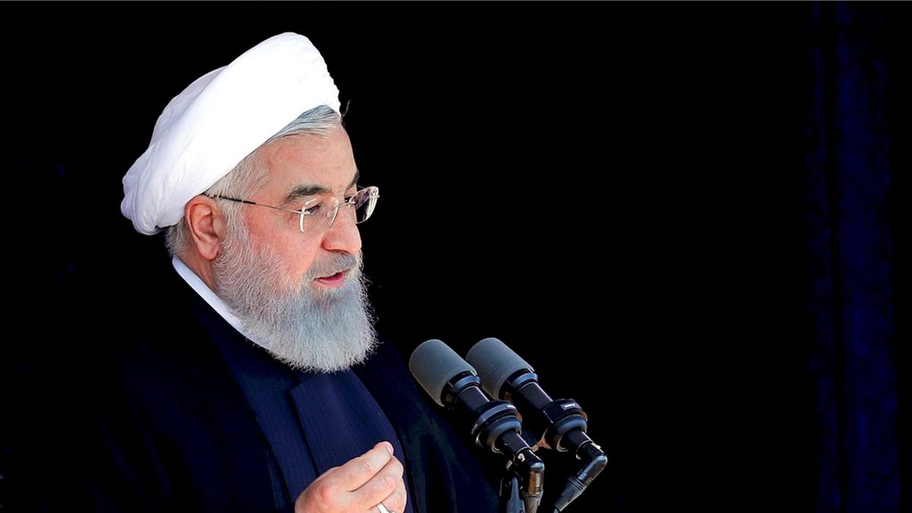 "It really is an unfounded and unfair thing to suggest that one day all oil-producing countries will be able to export oil, while Iran won't be able to do so," said Iranian President Hassan Rouhani.