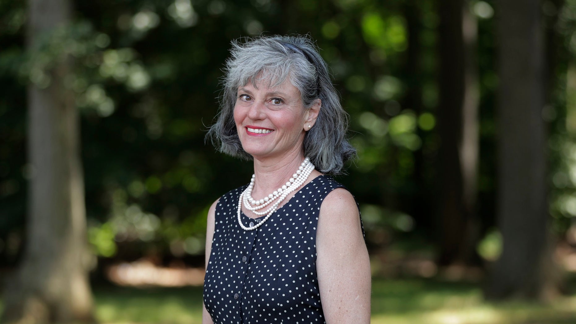 Carol Hafner is a congressional candidate running in the August primary election in the U.S. House in Alaska, even though she hasn't been to the state before.