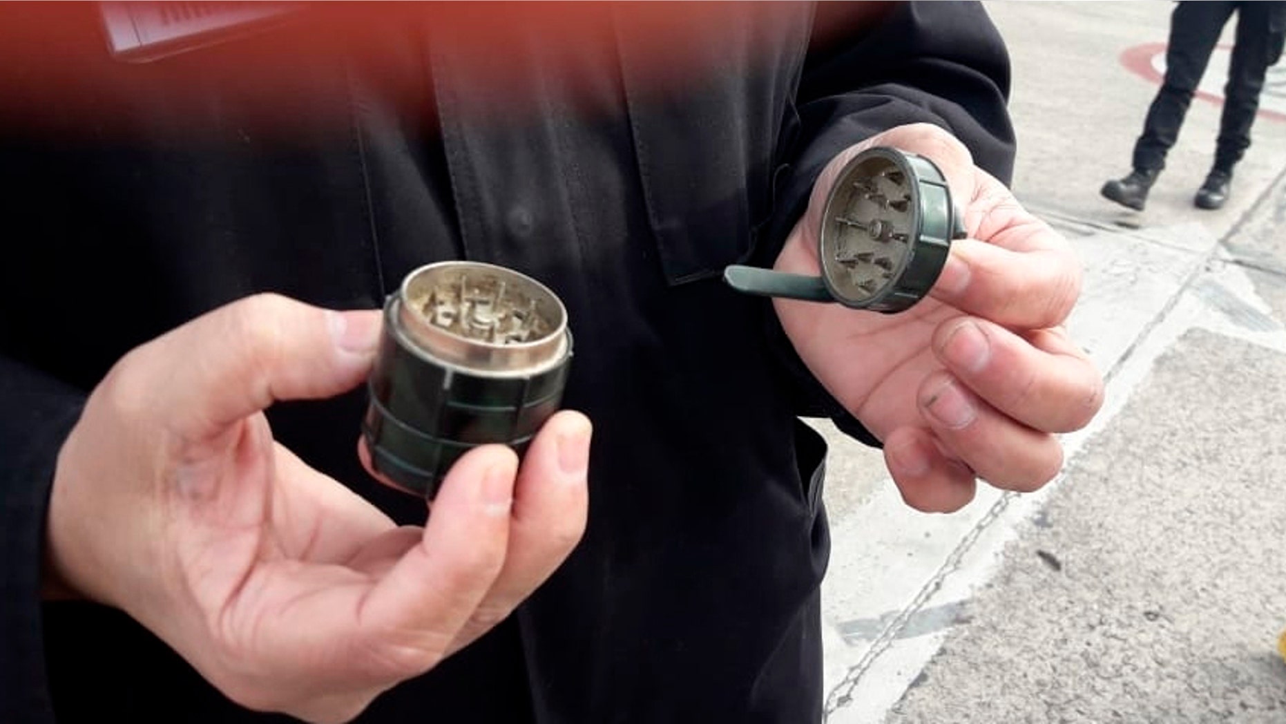 Police believe a passenger discarded the item before a flight.