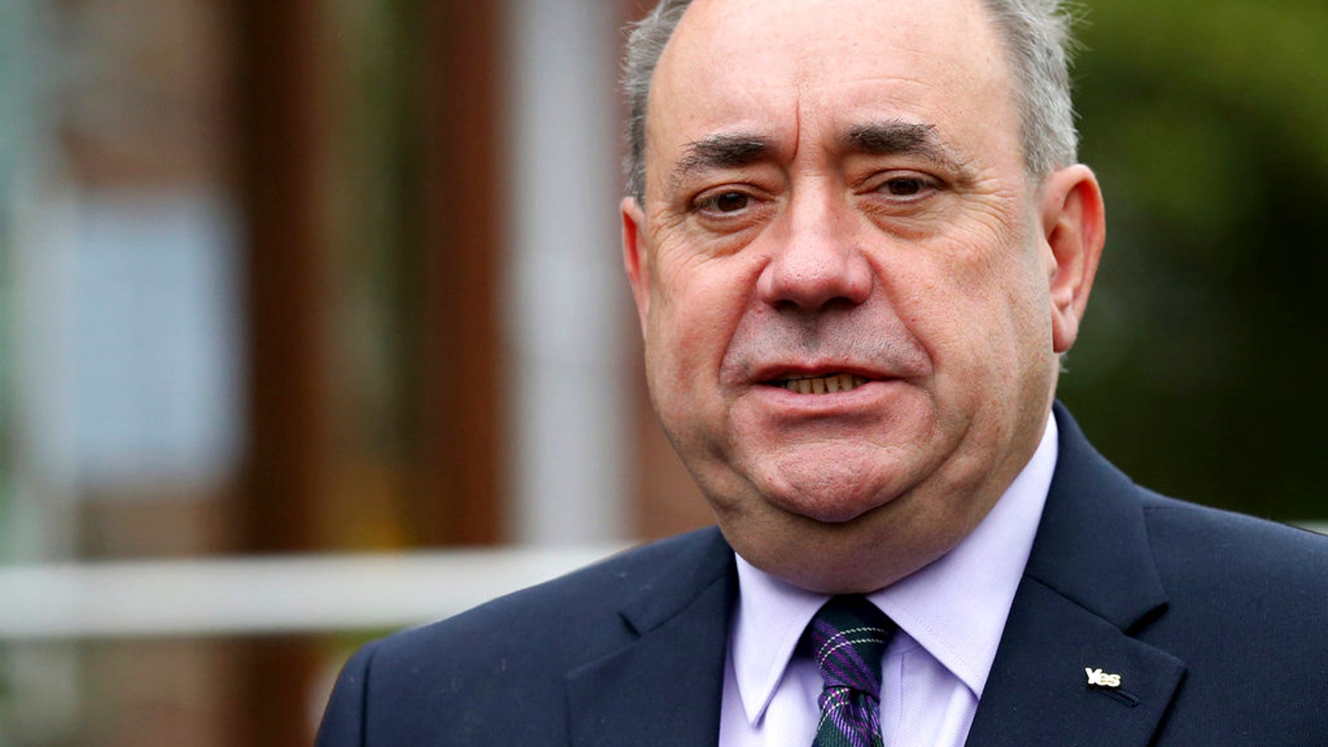 Former Scottish leader Alex Salmond charged with attempted rape, sexual assault