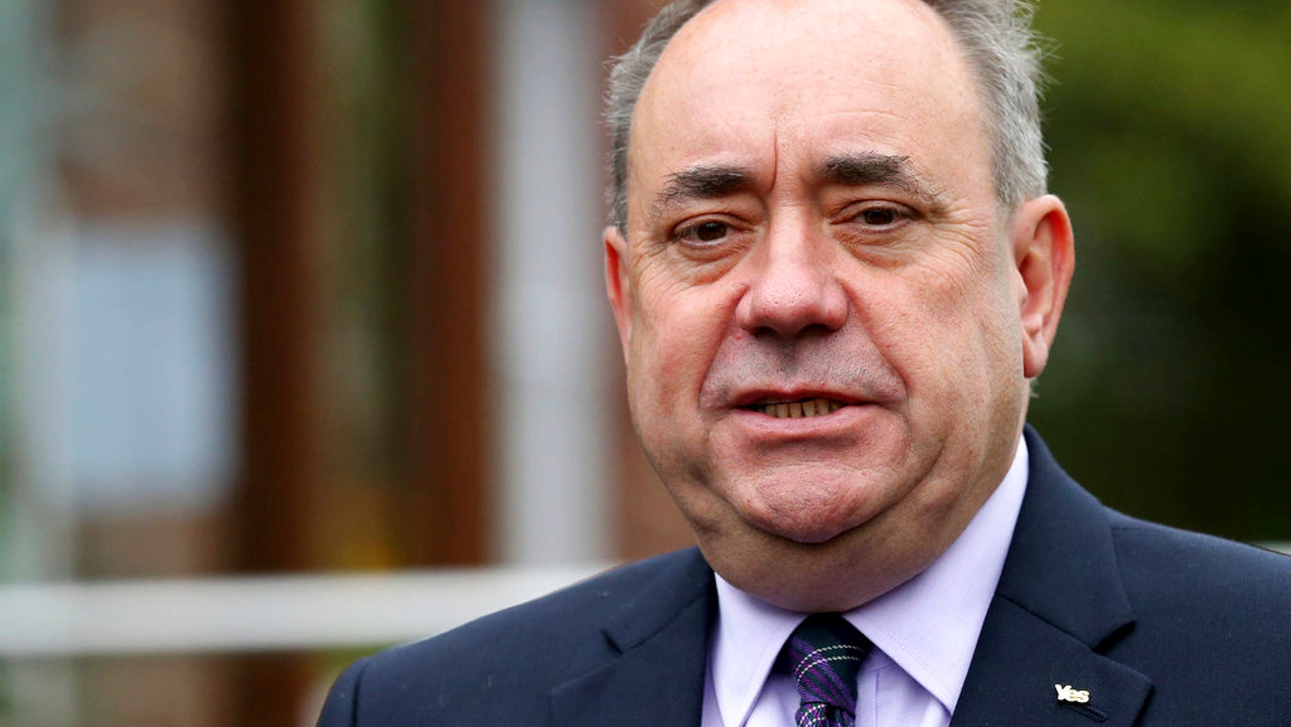 Scotland's former First Minister Alex Salmond has announced he is resigning from the Scottish National Party after allegations he sexually harassed two members of staff emerged; he has denied the allegations
