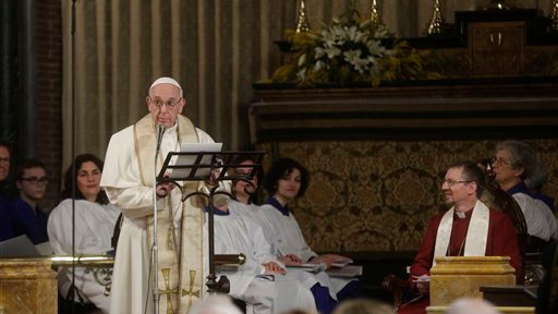 Pope Francis in Rome.